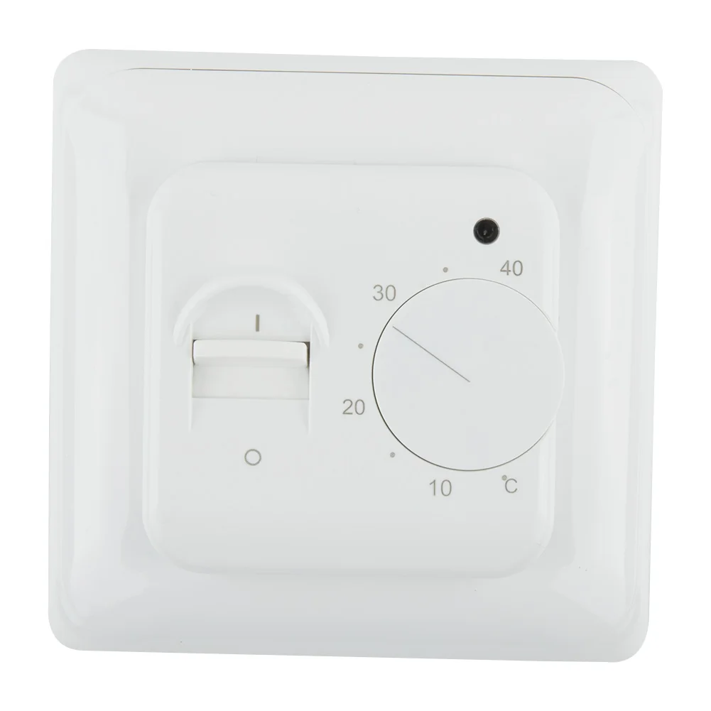 Enjoy Safe and Reliable Heating with White Electric UnderFloor Heating Thermostat Control Switch and Floor Sensor
Enjoy Safe and Reliable Heating with White Electric UnderFloor Heating Thermostat Control Switch and Floor Sensor