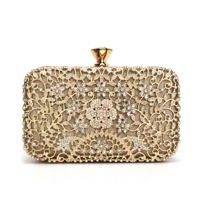 Diamond Handbags Evening Clutch Bag Women Wedding Golden Clutch Purse Chain Shoulder Bag Small Party Handbag with Metal Handle
Diamond Handbags Evening Clutch Bag Women Wedding Golden Clutch Purse Chain Shoulder Bag Small Party Handbag with Metal Handle