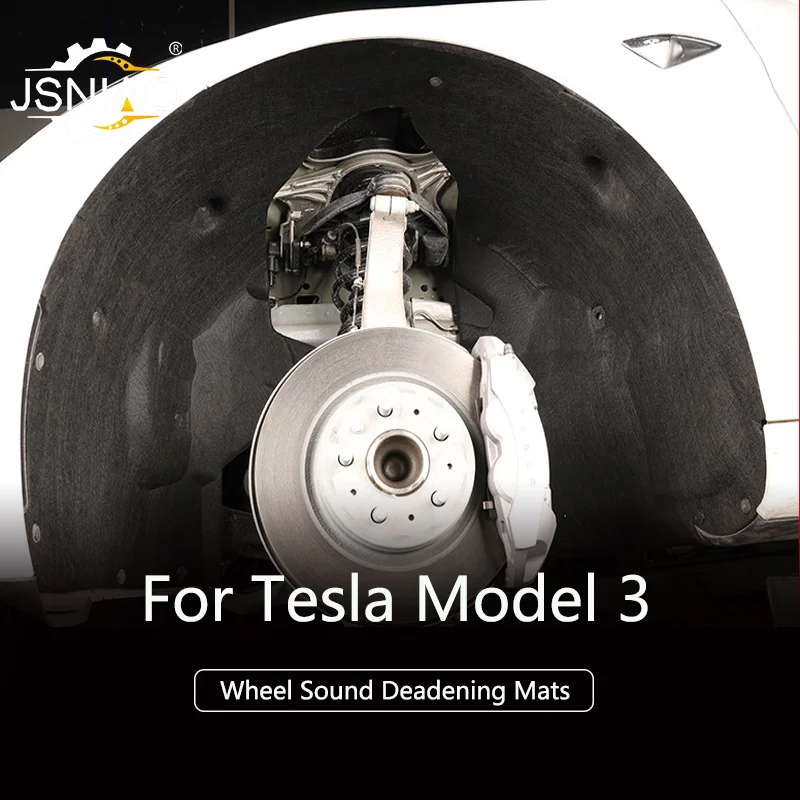 For Tesla Model 3 Wheel Sound Deadening Mats Soundproof Protective Pad Audio Noise Insulation Dampening exterior
For Tesla Model 3 Wheel Sound Deadening Mats Soundproof Protective Pad Audio Noise Insulation Dampening exterior