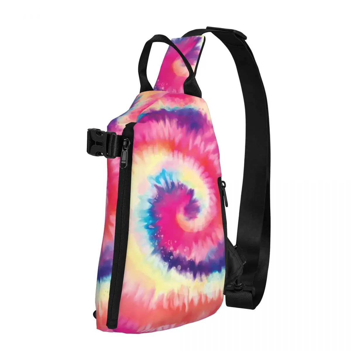 

Разноцветные нагрудные сумки с принтом на завязках, радужная тренировочная сумочка-слинг для мужчин, дорожная сумка с графическим рисунком, современные сумки через плечо для старшей школы