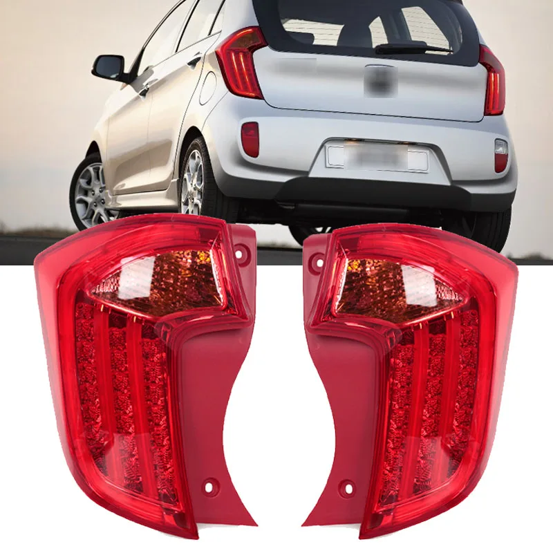 

LED Tail Lamp For Kia Picanto 2012 2013-2016 Car Tail Light Stop Light Turn Signal Lamp Brake light Rear Stop Brake Lights