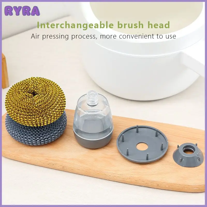 Pet Ball Pot Brush Automatic Soap Liquid Adding Strong Decontamination Brushes Kitchen Soap Dispensing Palm Brush Creative Hot
Pet Ball Pot Brush Automatic Soap Liquid Adding Strong Decontamination Brushes Kitchen Soap Dispensing Palm Brush Creative Hot