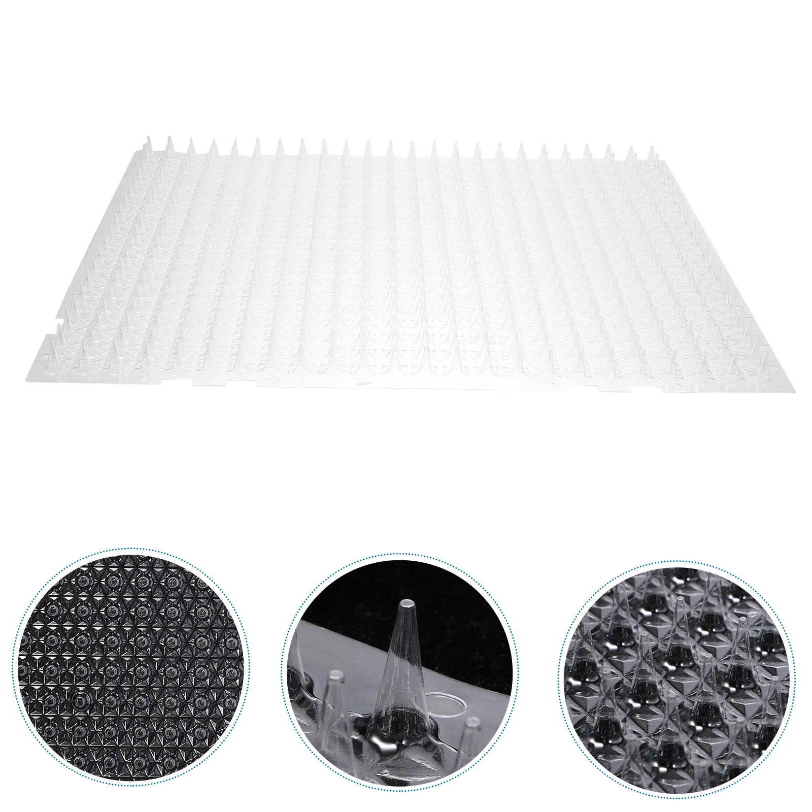 Cat Mat Spike Deterrent Mats Anti Garden Prickle Outdoor Spikesstrip Birdwithspiked Device Pad Barrier Fence
Cat Mat Spike Deterrent Mats Anti Garden Prickle Outdoor Spikesstrip Birdwithspiked Device Pad Barrier Fence