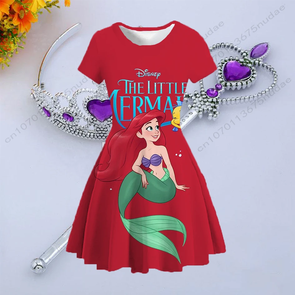 Summer New Casual Loose Fashion Princess Dress Print Disney Princess Cartoon Round Neck Short Sleeve Girls Clothing
Summer New Casual Loose Fashion Princess Dress Print Disney Princess Cartoon Round Neck Short Sleeve Girls Clothing