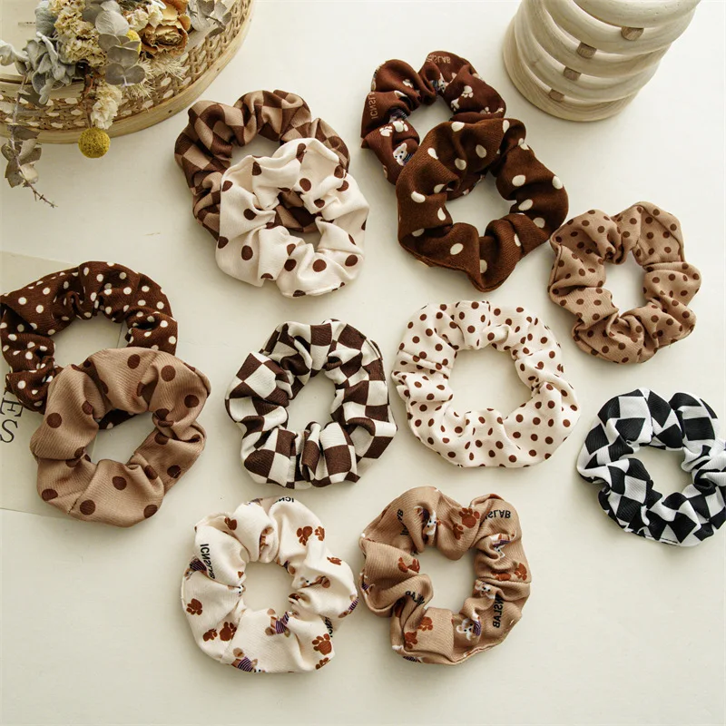 Milk Coffee Style Tied Headstring Women Pearl Silk Scrunchie Elastic Handmade Multi-color Headband Ponytail Holder Headband Hair
Milk Coffee Style Tied Headstring Women Pearl Silk Scrunchie Elastic Handmade Multi-color Headband Ponytail Holder Headband Hair