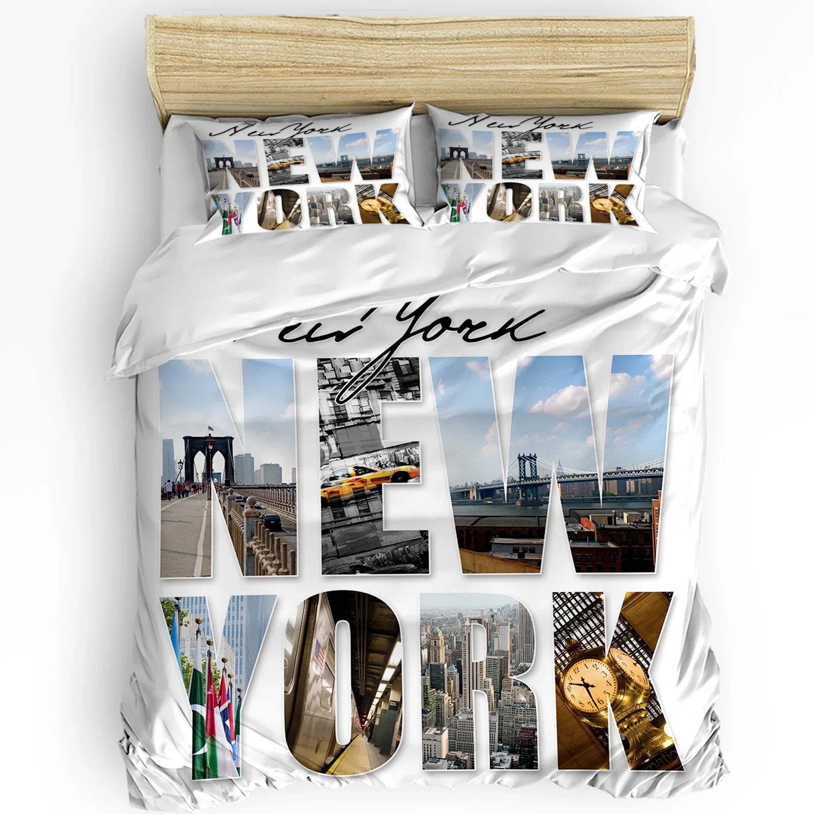 3pcs Bedding Set New York City Home Textile Duvet Cover Pillow Case Boy Kid Teen Girl Bedding Covers Set
3pcs Bedding Set New York City Home Textile Duvet Cover Pillow Case Boy Kid Teen Girl Bedding Covers Set