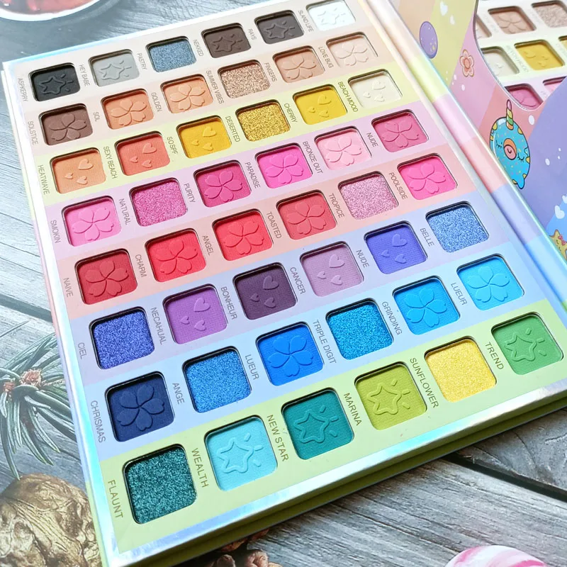 48 Colors Eyeshadow Palatte Artist Shimmer Matte Pigmented Pressed Powder Eye Shadow Pallate Waterproof Long-lasting
48 Colors Eyeshadow Palatte Artist Shimmer Matte Pigmented Pressed Powder Eye Shadow Pallate Waterproof Long-lasting