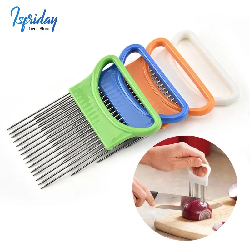 Isfriday Shrendders & Slicers Tomato Onion Guide Slicing Cutter Safe Fork Vegetables Slicer Cutting Aid Holder Dropshipping
Isfriday Shrendders & Slicers Tomato Onion Guide Slicing Cutter Safe Fork Vegetables Slicer Cutting Aid Holder Dropshipping