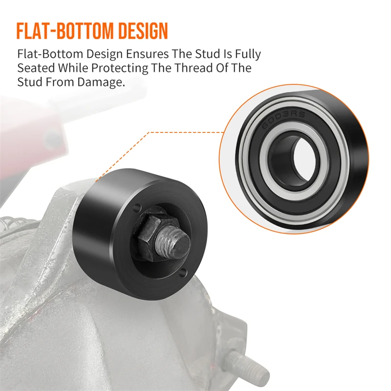 Carbon Steel Wheel Stud Installer Replace for Most All Automotive and Light-Duty Truck RV SUV Wheel Studs Replace 22800
Carbon Steel Wheel Stud Installer Replace for Most All Automotive and Light-Duty Truck RV SUV Wheel Studs Replace 22800