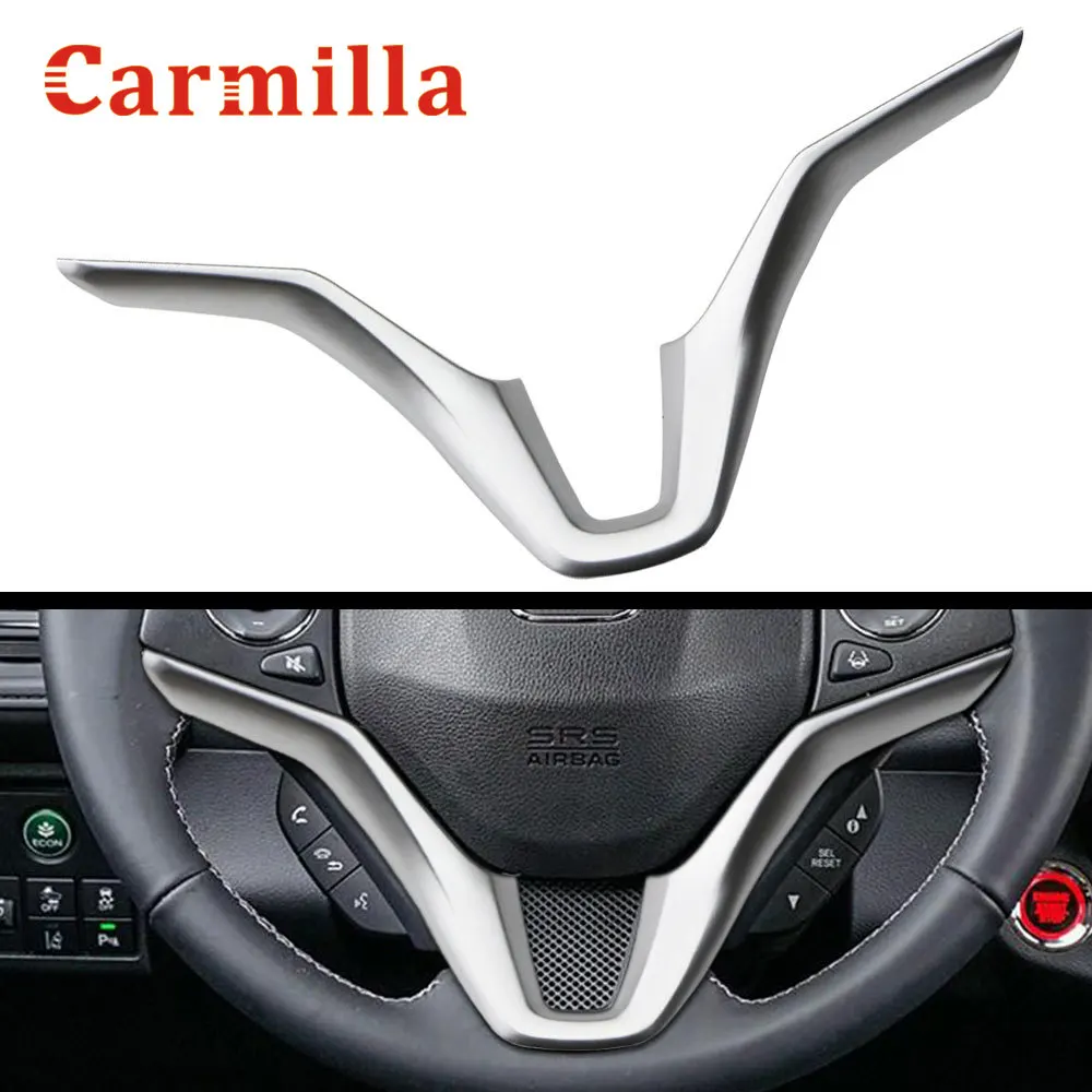 ABS Chrome Steering Wheel Cover Sequins Stickers for Honda HR-V HRV Vezel 2015 2016 Car Accessories
ABS Chrome Steering Wheel Cover Sequins Stickers for Honda HR-V HRV Vezel 2015 2016 Car Accessories