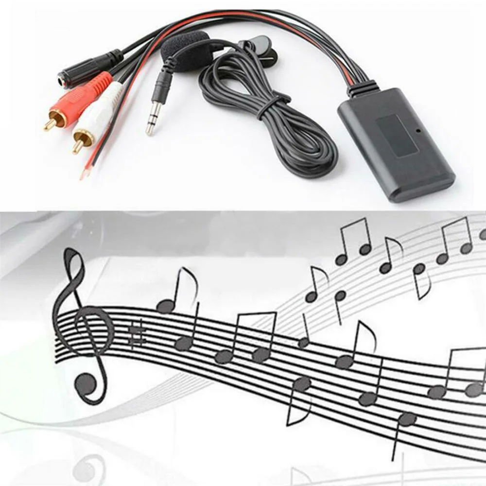 Высококачественный автомобильный универсальный адаптер Bluetooth 2RCA AUX Music + микрофон для звонков для Alpine Pioneer прочный и практичный
Высококачественный автомобильный универсальный адаптер Bluetooth 2RCA AUX Music + микрофон для звонков для Alpine Pioneer прочный и практичный