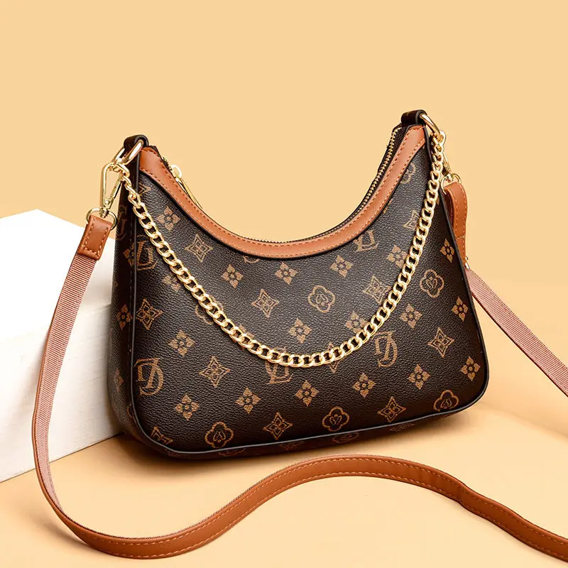 New Retro Chain Hobos Underarm Bag For Women Large Capacity Half Moon Shoulder Bags Female Luxury Desinger Monogram Handbags
New Retro Chain Hobos Underarm Bag For Women Large Capacity Half Moon Shoulder Bags Female Luxury Desinger Monogram Handbags