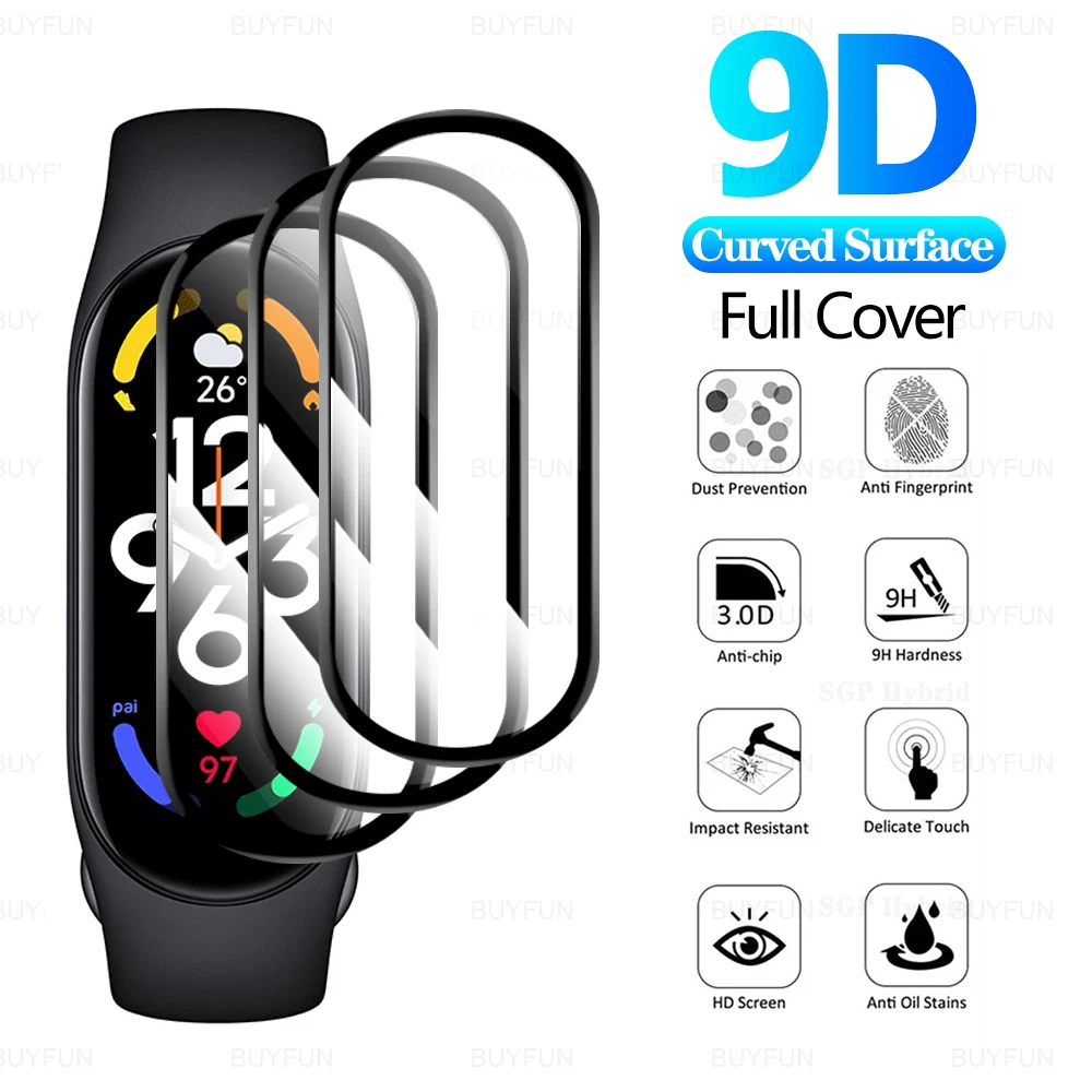Закругленное стекло 9D для Xiaomi Mi Band 7, защита NFC, мягкое стекло для смарт-браслета Mi Band7 Miband 7, пленка для браслета, 3 шт.
Закругленное стекло 9D для Xiaomi Mi Band 7, защита NFC, мягкое стекло для смарт-браслета Mi Band7 Miband 7, пленка для браслета, 3 шт.