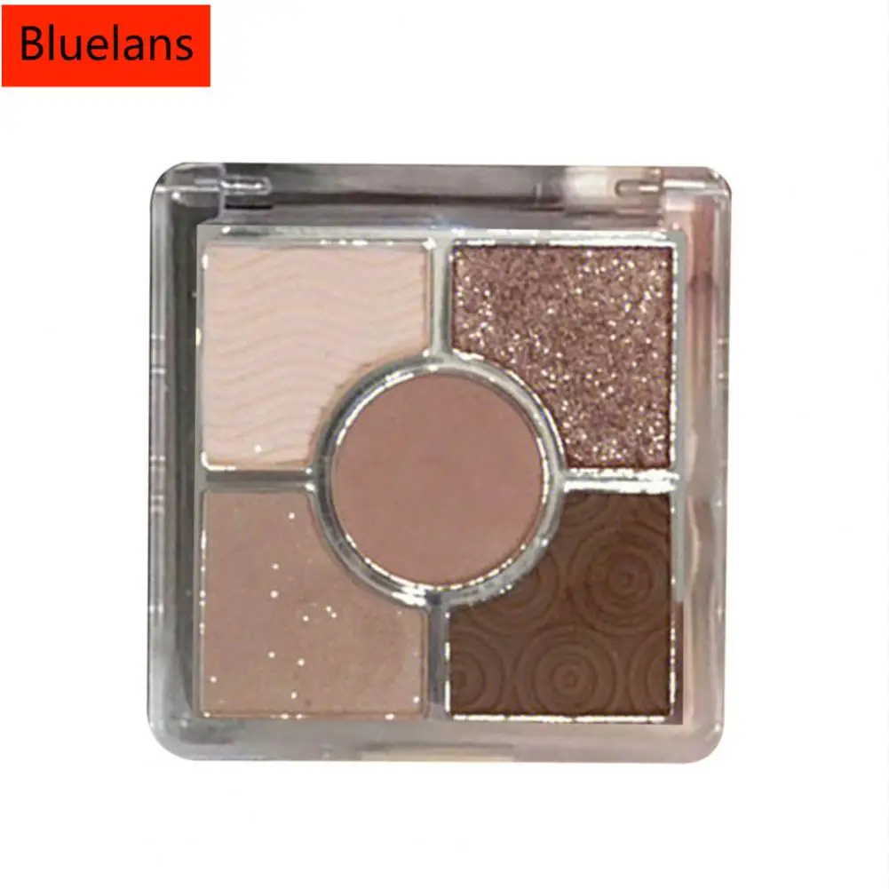Women Eyeshadow Palette Long Wear Pearlescent 5 Colors Safe Eye Makeup with Mirror Matte Glitter Shadow Palette Beauty Accessory
Women Eyeshadow Palette Long Wear Pearlescent 5 Colors Safe Eye Makeup with Mirror Matte Glitter Shadow Palette Beauty Accessory