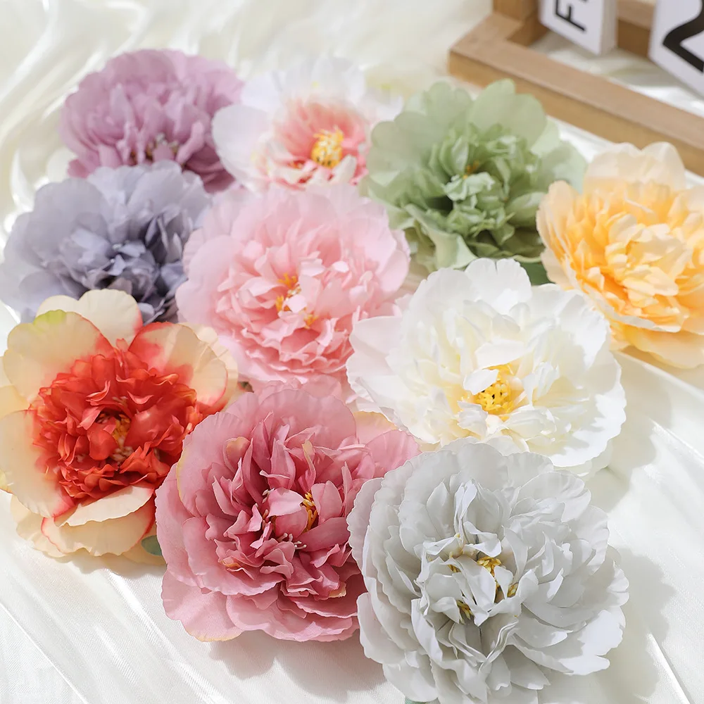 10Pcs Artificial Flowers Rose Head 10cm Silk Fake Flower For Home Decor Garden Party Wedding Decoration Craft Wreath Accessories
10Pcs Artificial Flowers Rose Head 10cm Silk Fake Flower For Home Decor Garden Party Wedding Decoration Craft Wreath Accessories