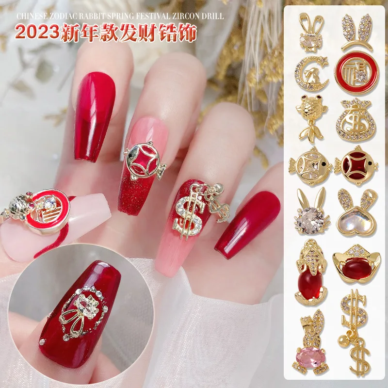 2/5Pcs 2023 New Year Series Nail Art Zircon Diamonds Jewelry 3D Luxury Rabbit Multi-Pattern Manicure Accessories Rhinestones Par
2/5Pcs 2023 New Year Series Nail Art Zircon Diamonds Jewelry 3D Luxury Rabbit Multi-Pattern Manicure Accessories Rhinestones Par