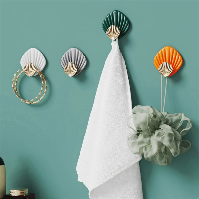 4pcs Shell Shaped Home Decor Hooks Punch-free Self-adhesive Multi-purpose Hooks Kitchen Bathroom Organizer Keys Towel Hook
4pcs Shell Shaped Home Decor Hooks Punch-free Self-adhesive Multi-purpose Hooks Kitchen Bathroom Organizer Keys Towel Hook