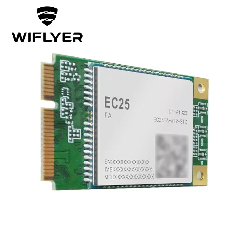 NEW EC25 MINIPCIE LTE Cat-4 module 4G Router Chip 150Mbps is suitable for Europe/Middle East/Africa/Australia/Latin America
NEW EC25 MINIPCIE LTE Cat-4 module 4G Router Chip 150Mbps is suitable for Europe/Middle East/Africa/Australia/Latin America