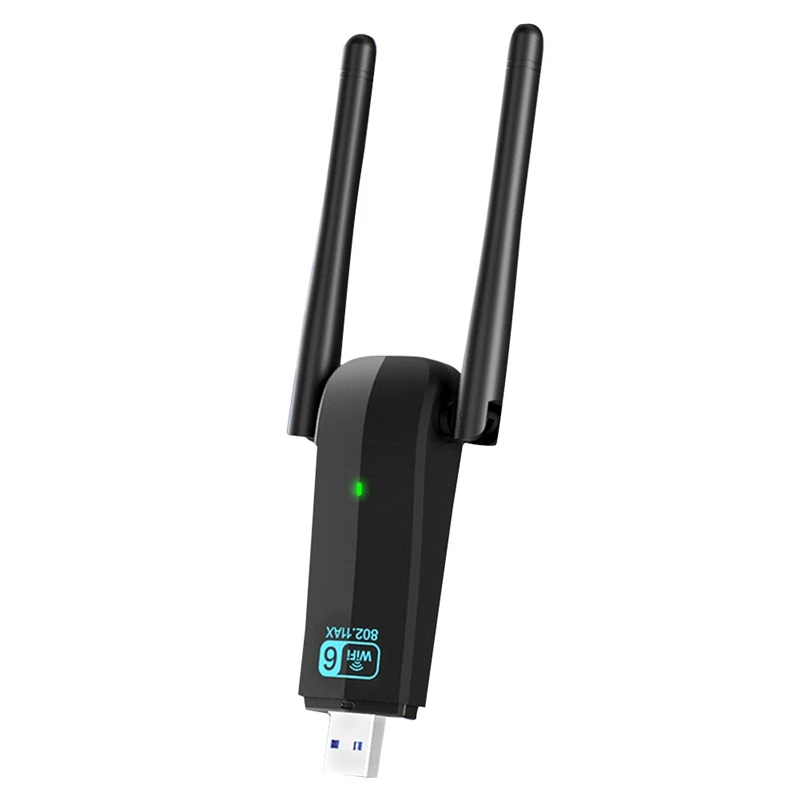 USB3.0 Wifi6 AX1800M Dual Band 2.4Ghz/5Ghz USB Wifi Receiver Transmitter Part Wireless Network Card
USB3.0 Wifi6 AX1800M Dual Band 2.4Ghz/5Ghz USB Wifi Receiver Transmitter Part Wireless Network Card