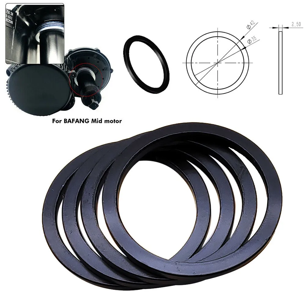 4pcs 35mm Bafang Bottom Bracket Gaskets 68mm To 73mm BBS01 BBSHD Spacer For Tongsheng TSDZ2 Bafang Mid Motor Ebike Accessories
4pcs 35mm Bafang Bottom Bracket Gaskets 68mm To 73mm BBS01 BBSHD Spacer For Tongsheng TSDZ2 Bafang Mid Motor Ebike Accessories