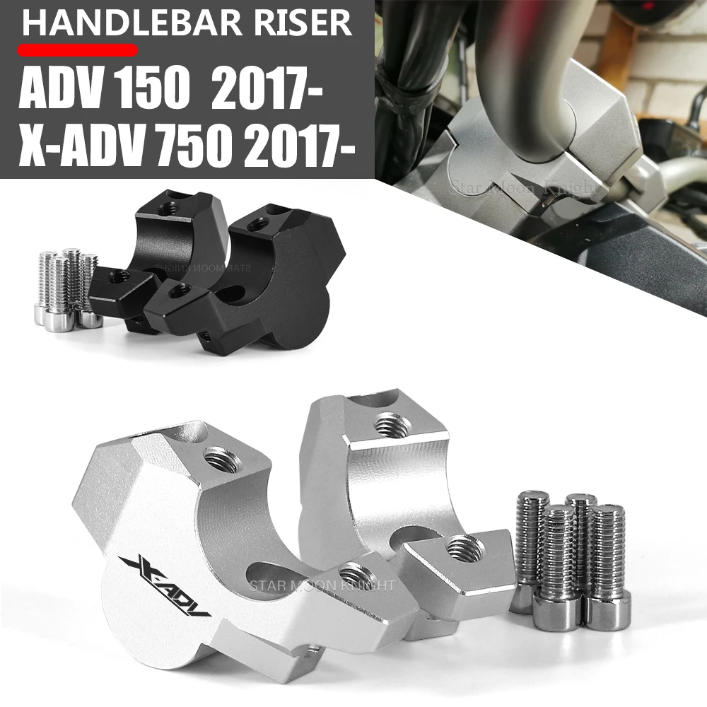 Motorcycle Handlebar Riser Drag Handle Bar Clamp Extend Adapter For Honda X-ADV 750 XADV750 XADV ADV 150 ADV150 2017 - 2023
Motorcycle Handlebar Riser Drag Handle Bar Clamp Extend Adapter For Honda X-ADV 750 XADV750 XADV ADV 150 ADV150 2017 - 2023
