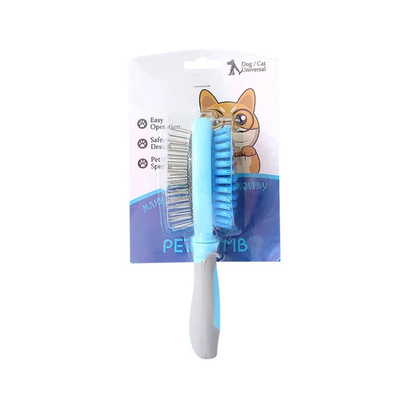 Pet Universal Brush 2 In 1 Massage Comb Dog Cat Grooming Tool Gentle Remove Undercoat Shedding Double Sided Brush Pets Supplies
Pet Universal Brush 2 In 1 Massage Comb Dog Cat Grooming Tool Gentle Remove Undercoat Shedding Double Sided Brush Pets Supplies