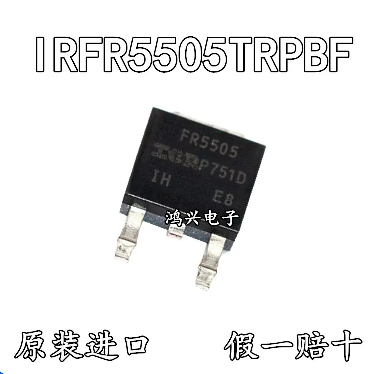 30 шт. Оригинальный Новый 30 шт. Оригинальный Новый IRFR5505TRPBF FR5505 TO-252 MOS FET P-channel 55V/18A
30 шт. Оригинальный Новый 30 шт. Оригинальный Новый IRFR5505TRPBF FR5505 TO-252 MOS FET P-channel 55V/18A