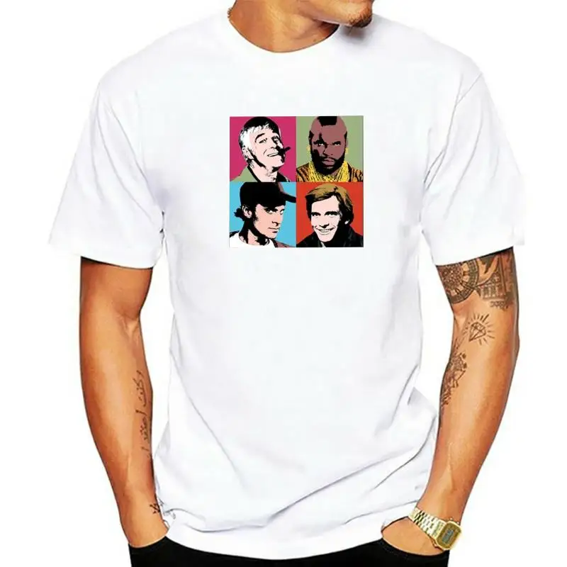 The A-Warhol Team T Shirt Warhol The A Team Serie Series Portraid Parody Graphic Tshirts Funny Retro Mashup Tv Tops Camisetas
The A-Warhol Team T Shirt Warhol The A Team Serie Series Portraid Parody Graphic Tshirts Funny Retro Mashup Tv Tops Camisetas