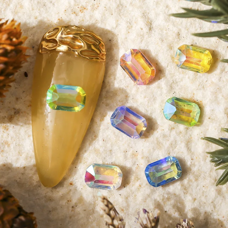 50pcs/lot Nail Art Decorations Rhinestones Nail art rock candy pointed bottom long octagonal resin sticker For Nail Tip Beauty
50pcs/lot Nail Art Decorations Rhinestones Nail art rock candy pointed bottom long octagonal resin sticker For Nail Tip Beauty