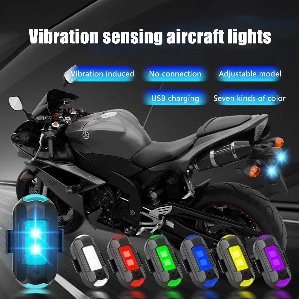 Universal LED Anti-collision Warning Light Mini Signal Light Drone With Strobe Light 7 Colors Turn Signal Indicator Motorcycle
Universal LED Anti-collision Warning Light Mini Signal Light Drone With Strobe Light 7 Colors Turn Signal Indicator Motorcycle