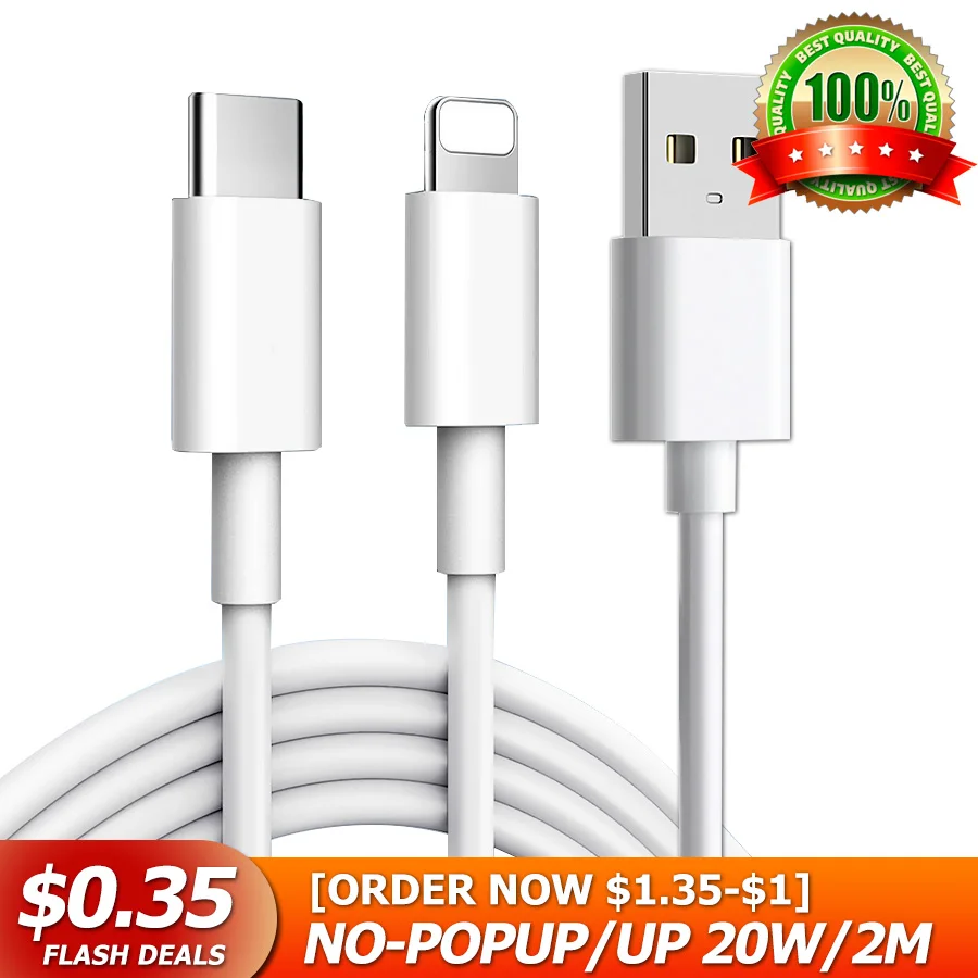 ANKNDO Type Usb C Cable for iPhone Charger Cable PD 20W Fast Charge for iPad iPhone 11 12 XR 2m Wire for Apple Charging Cord
ANKNDO Type Usb C Cable for iPhone Charger Cable PD 20W Fast Charge for iPad iPhone 11 12 XR 2m Wire for Apple Charging Cord