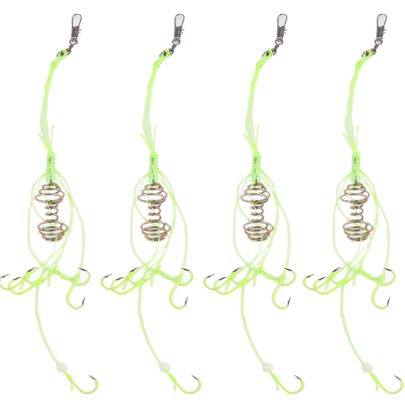 4Pcs Carp Fishing Baits Hook Lure Fish Bait Luminous with Spring Feeder Glow Beads Tackle9#
4Pcs Carp Fishing Baits Hook Lure Fish Bait Luminous with Spring Feeder Glow Beads Tackle9#