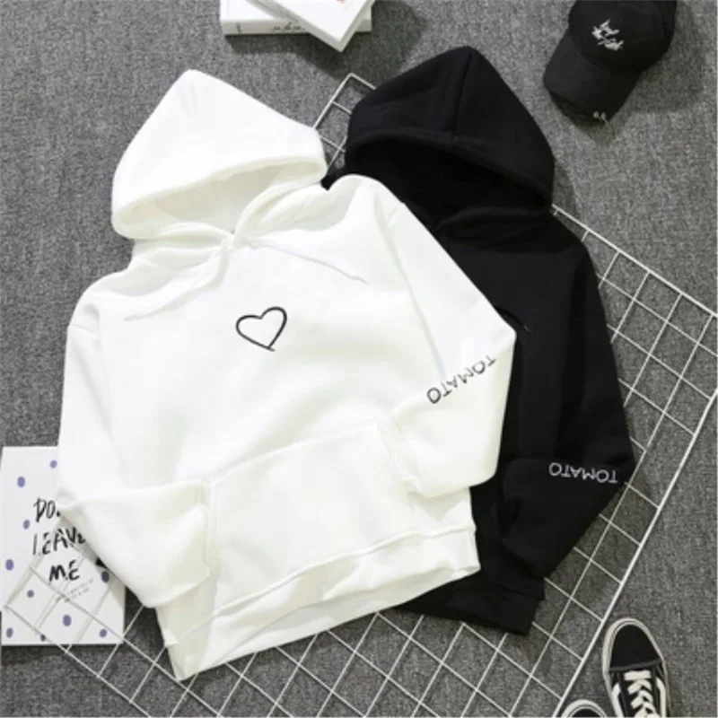 Love Heart Print Hoodies Lovers Sweatshirts Hooded Pullover Male/Women Long Sleeve Casual Loose Sweatshirts Sudaderas Hooded
Love Heart Print Hoodies Lovers Sweatshirts Hooded Pullover Male/Women Long Sleeve Casual Loose Sweatshirts Sudaderas Hooded