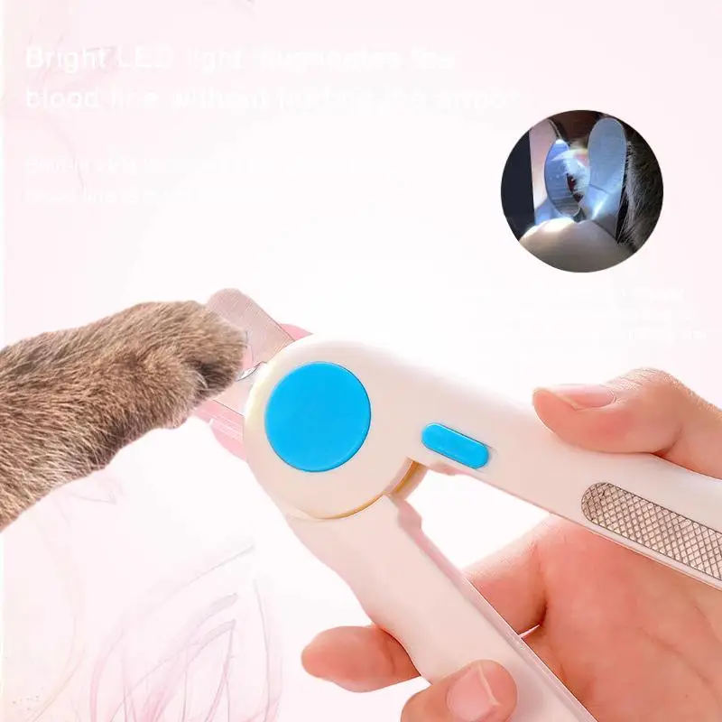 Pet Nail Clipper with LED Light and Blood Stopper for Cats and Dogs Pet Grooming and Cleaning Supplies Dog Nail Clippers
Pet Nail Clipper with LED Light and Blood Stopper for Cats and Dogs Pet Grooming and Cleaning Supplies Dog Nail Clippers