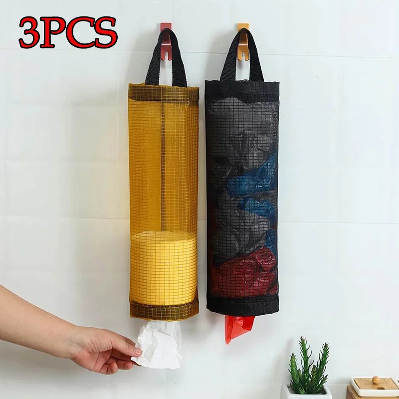 3PCS Home Grocery Bag Holder Wall Mount Plastic Bag Holder Dispenser Hanging Storage Trash Garbage Bag Kitchen Garbage Organizer
3PCS Home Grocery Bag Holder Wall Mount Plastic Bag Holder Dispenser Hanging Storage Trash Garbage Bag Kitchen Garbage Organizer