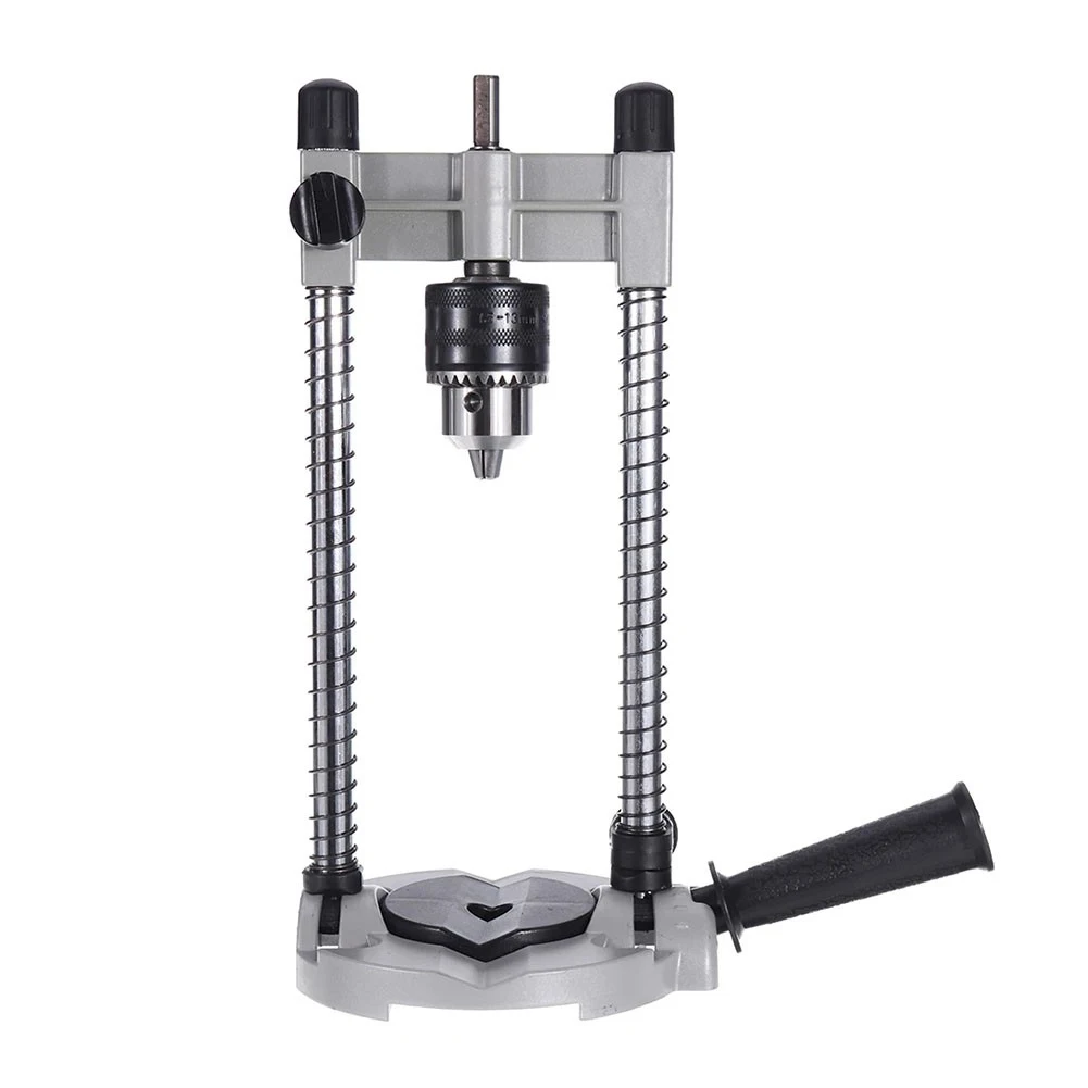 Adjustable Angle Handle Stand Drilling Guide Easy Operation Stable Aluminum Alloy Base Suitable for 10 13mm Electric Drills
Adjustable Angle Handle Stand Drilling Guide Easy Operation Stable Aluminum Alloy Base Suitable for 10 13mm Electric Drills