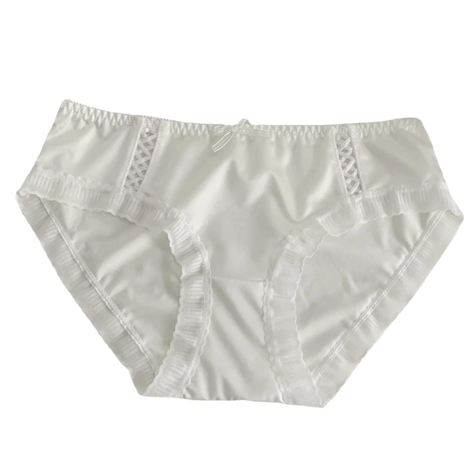 4 Pcs Women Ice Silk Breathable Silky Briefs Comfortable Fashion Sexy Panties Thin Underpants Female Underwear Cotton Crotch
4 Pcs Women Ice Silk Breathable Silky Briefs Comfortable Fashion Sexy Panties Thin Underpants Female Underwear Cotton Crotch