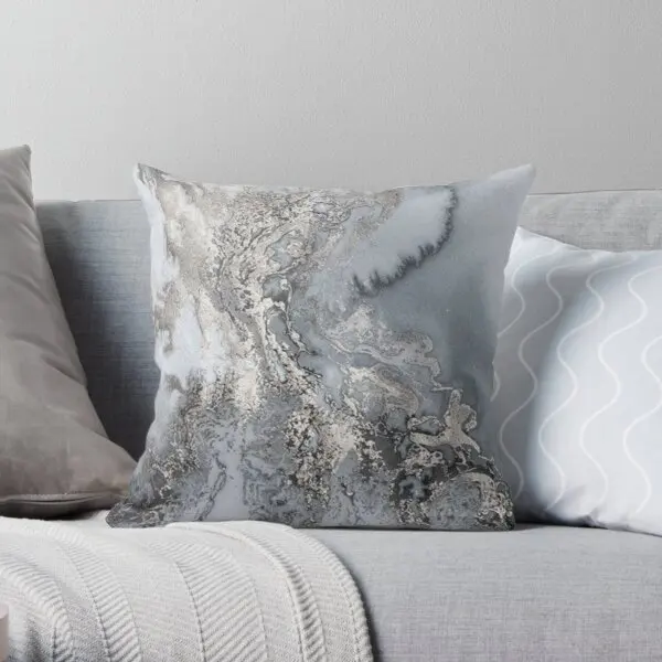 Grey And Silver Marble Printing Throw Pillow Cover Bed Cushion Office Fashion Waist Sofa Hotel Fashion Pillows not include
Grey And Silver Marble Printing Throw Pillow Cover Bed Cushion Office Fashion Waist Sofa Hotel Fashion Pillows not include