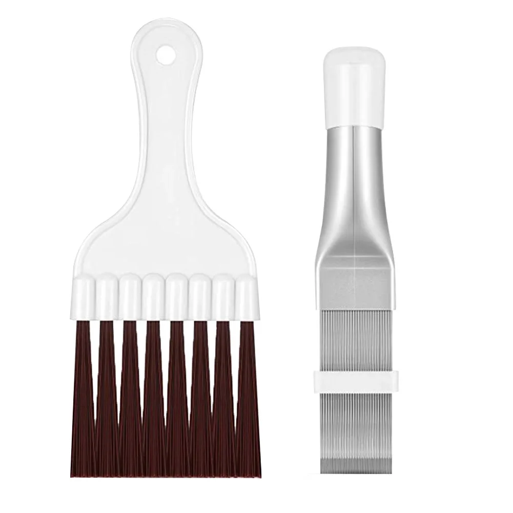 2Pcs Air Conditioner Condenser Fin Comb Cleaning Brush Metal Whisk Brush for Refrigerator Coil, Evaporator, Radiator
2Pcs Air Conditioner Condenser Fin Comb Cleaning Brush Metal Whisk Brush for Refrigerator Coil, Evaporator, Radiator
