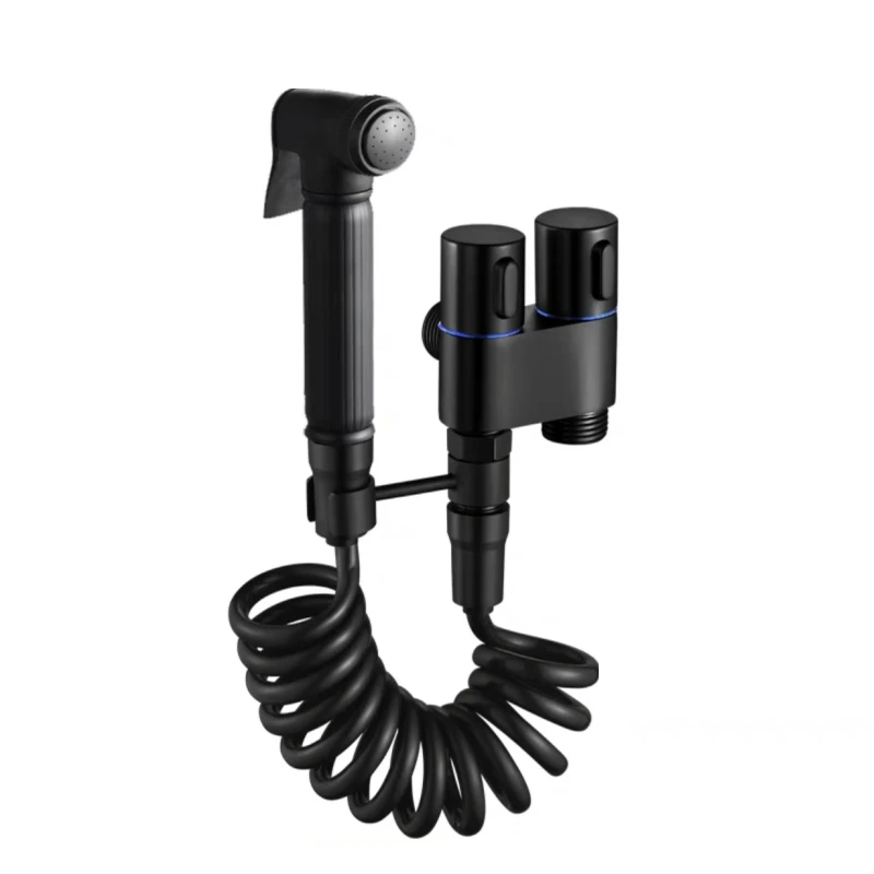 Набор пистолетов-распылителей для унитаза высокого давления AOLEBEI черный/серый