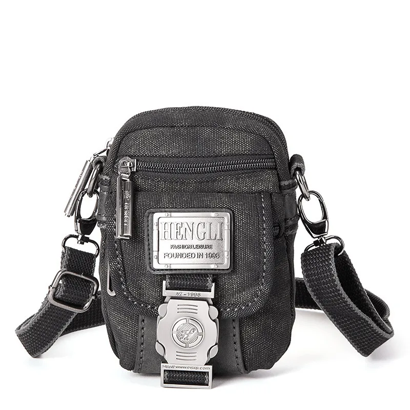 High-Quality Retro Canvas Small Bag Men Fashion Multi-Functional Pockets Leisure Travel Phone Bags Toolkit Vintage Package
High-Quality Retro Canvas Small Bag Men Fashion Multi-Functional Pockets Leisure Travel Phone Bags Toolkit Vintage Package