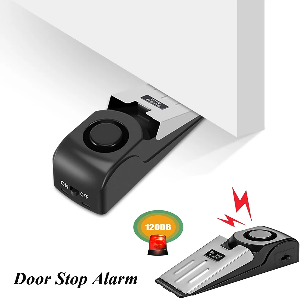 Portable Anti-theft Vibration Alarm Home Quality Security Door Stopper Travel Hotel Doorstop For Single Female High Sensitivity
Portable Anti-theft Vibration Alarm Home Quality Security Door Stopper Travel Hotel Doorstop For Single Female High Sensitivity
