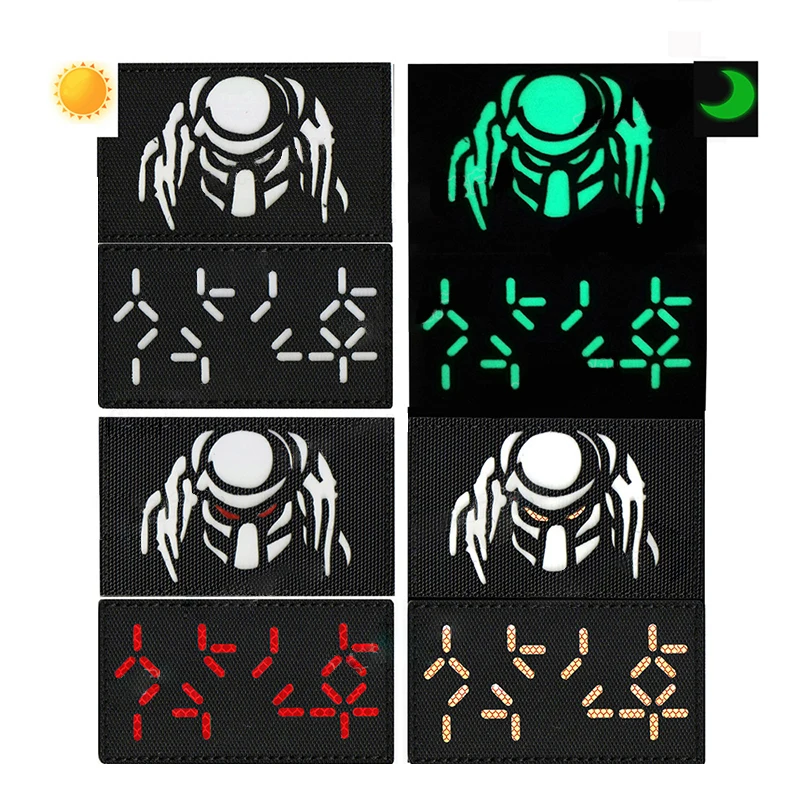 Predator Glow Dark Reflective IR Patches Badges Military Patch Emblem Patches Glow In The Dark
Predator Glow Dark Reflective IR Patches Badges Military Patch Emblem Patches Glow In The Dark