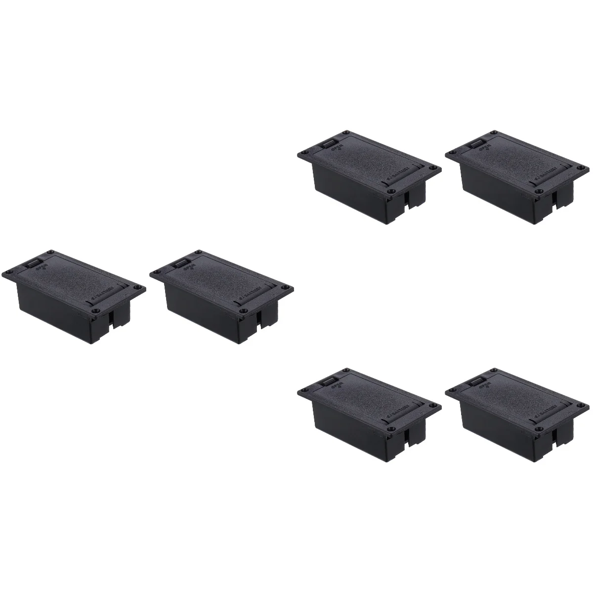 6 шт., 9 в батарейный отсек для гитары и басов 
6 шт., 9 в батарейный отсек для гитары и басов