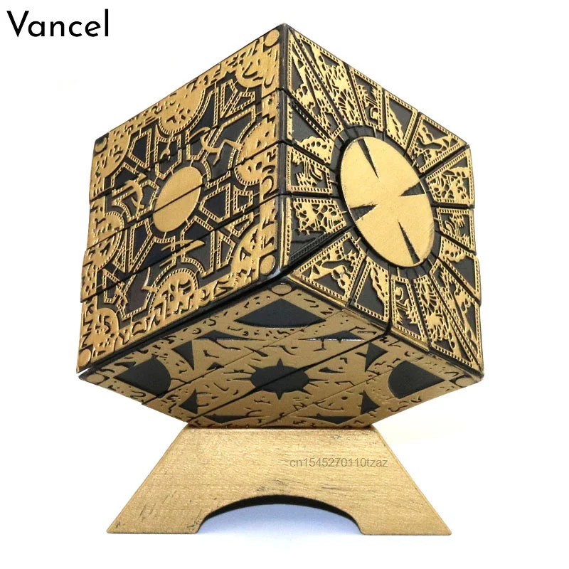 1:1 Hellraiser Puzzle Box Moveable Lament HorrorTerror Figure Film Serie Cube Fully Functional Pinhead Prop Model Toy
1:1 Hellraiser Puzzle Box Moveable Lament HorrorTerror Figure Film Serie Cube Fully Functional Pinhead Prop Model Toy