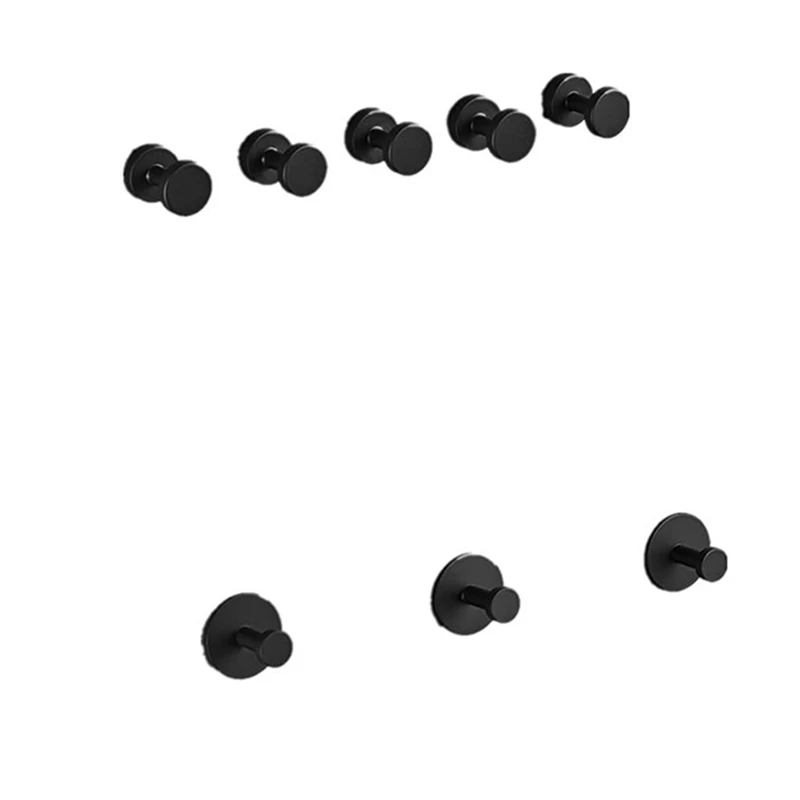 Aluminium Alloy Towel Hook Coat Rack Wall Mounted Clothes Hooks Black Hooks Of Bedroom For Kitchen
Aluminium Alloy Towel Hook Coat Rack Wall Mounted Clothes Hooks Black Hooks Of Bedroom For Kitchen