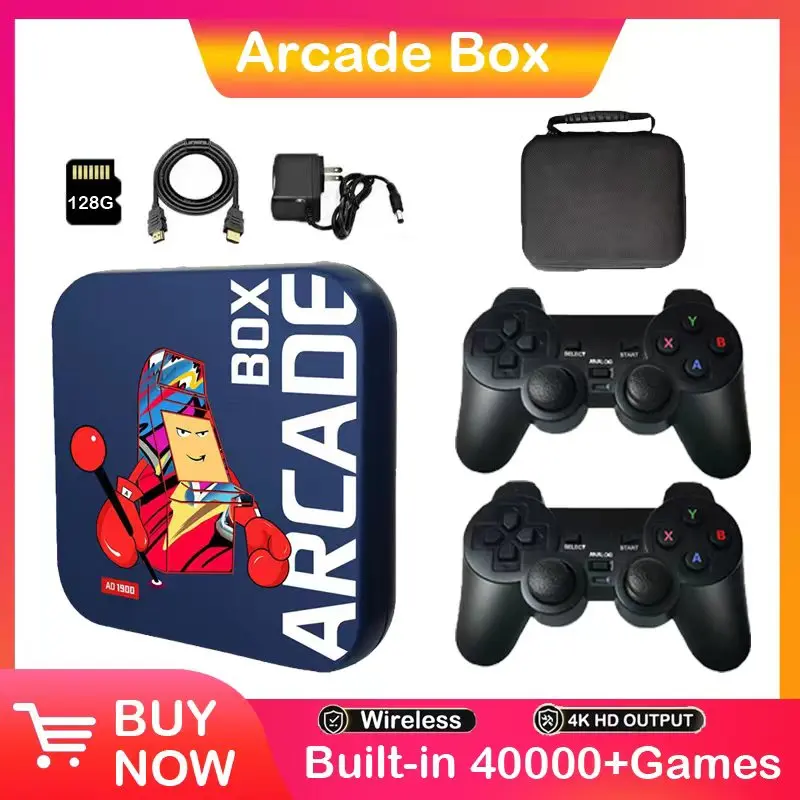 64GB Classic Retro Arcade Box 33000 Games Super Console for PS1/DC/Naomi Display on TV Projector Monitor Game Console 4K HD
64GB Classic Retro Arcade Box 33000 Games Super Console for PS1/DC/Naomi Display on TV Projector Monitor Game Console 4K HD