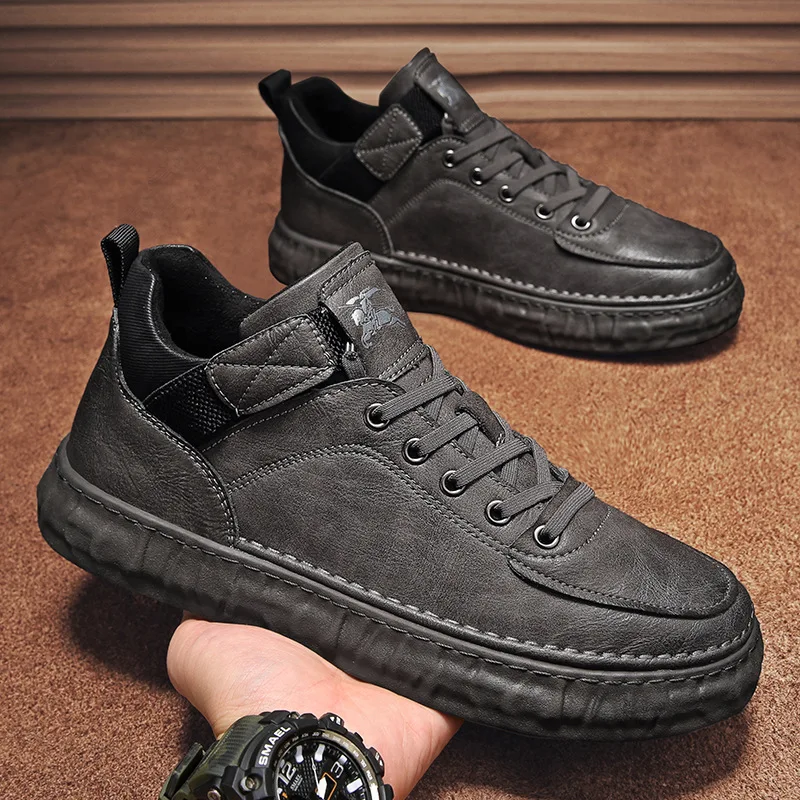 Модные Повседневные маленькие кожаные туфли с подкладкой, новая коллекция обуви в стиле ретро, зимняя деловая Хлопковая мужская обувь со средним верхом
Модные Повседневные маленькие кожаные туфли с подкладкой, новая коллекция обуви в стиле ретро, зимняя деловая Хлопковая мужская обувь со средним верхом