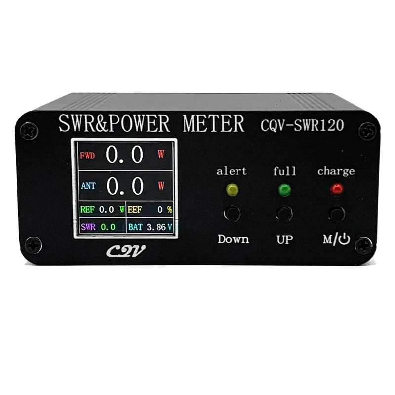 120W 1.8Mhz-50Mhz Digital Powers Standing Wave Meter SWR Meter FM AM SSB SWR Powers Watt Meter Alarm Function
120W 1.8Mhz-50Mhz Digital Powers Standing Wave Meter SWR Meter FM AM SSB SWR Powers Watt Meter Alarm Function