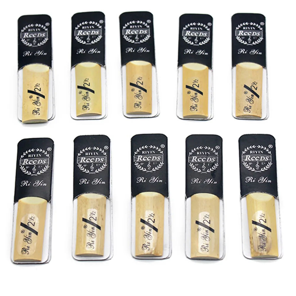 10Pcs/pack Eb Alto Sax Reeds Strength 2.0 2.5 3.0 Saxophone Reed Woodwind Instrument Accessories For Professionals Beginner
10Pcs/pack Eb Alto Sax Reeds Strength 2.0 2.5 3.0 Saxophone Reed Woodwind Instrument Accessories For Professionals Beginner